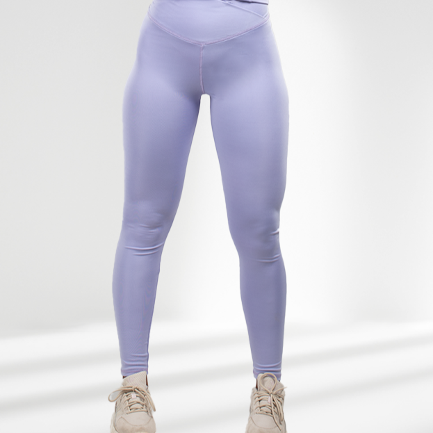 Crossover leggings (Lilac)