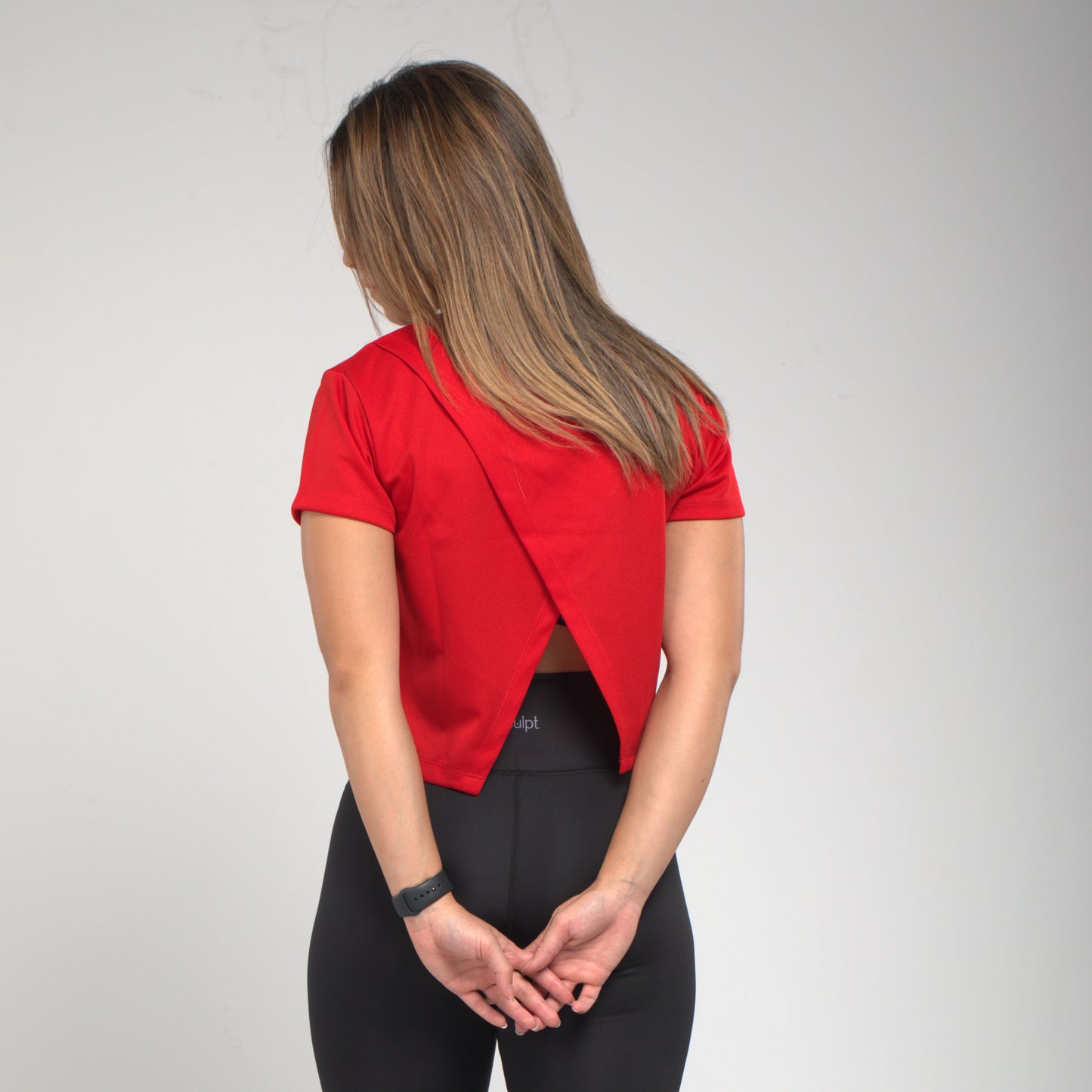 Crossed Back Top (Red)