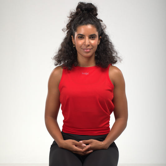 Tie or Fly Top (Red)