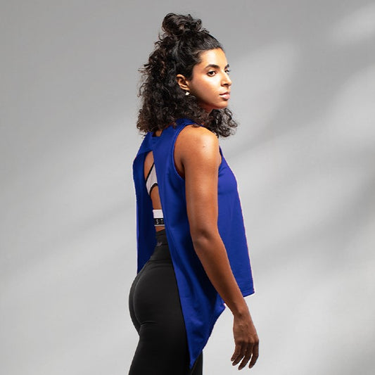 Tie or Fly top (Blue)