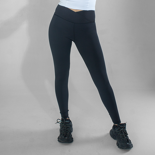 Crossover Leggings (Black)